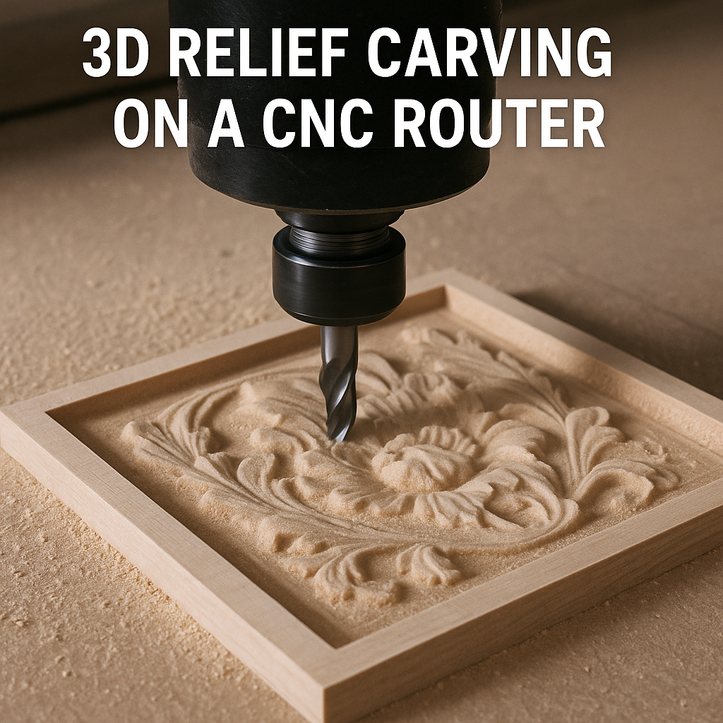 Carving 3D Relief Art with a CNC Router