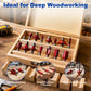 Twotrees 15 pcs Milling Cutter Set for Wood Router