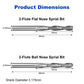 Twotrees 40 PCS End Mills CNC Router Bits