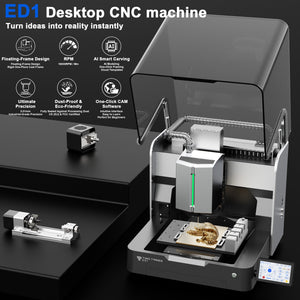 【Pre-sale】Twotrees ED1 Enclosed Desktop CNC Router Machine