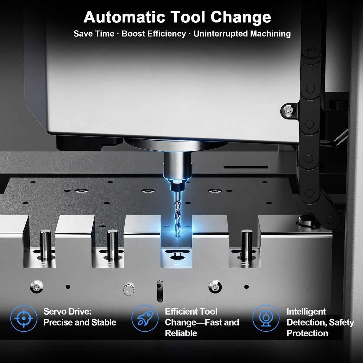 【Pre-sale】Twotrees ED1 Enclosed Desktop CNC Router Machine