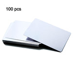 Twotrees 100 Pcs Metal Business Card 0.2mm Thickness Aluminum Alloy Blanks Card - TwoTrees Official Shop