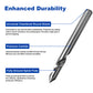 Twotrees Solid Carbide Single Flute Spiral End Mill Set 2PCS