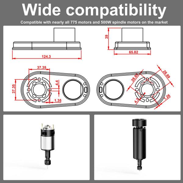 Twotrees CNC Vacuum Cleaner Monster (M1) Kit