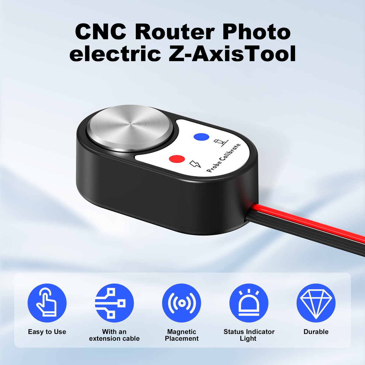 Cnc Router Tool Setter Twotrees CNC Photoelectric Z-Axis Tool Setter | Fast Zero Calibration ...